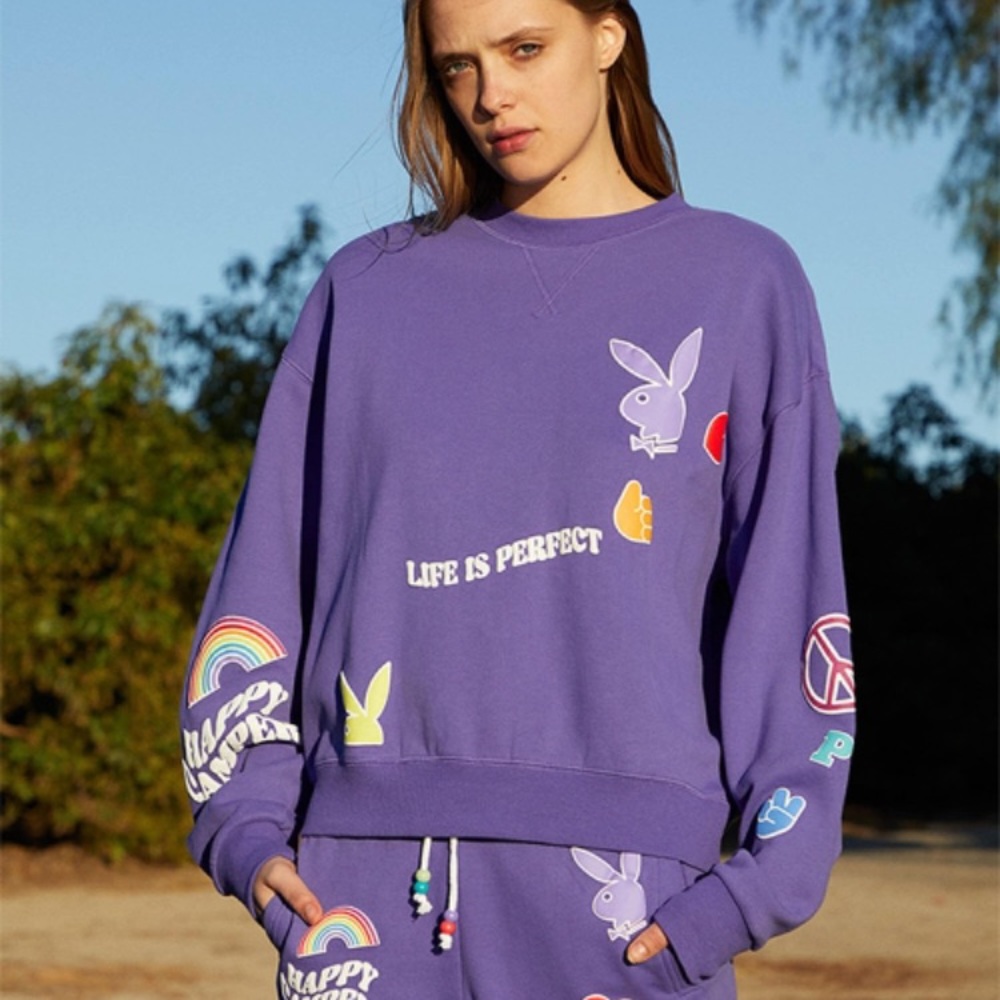 Cabin fever playboy crew neck